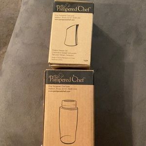 Pampered chef vinegar bottle